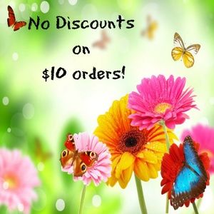 👎NO $10 dollars Discounts👎